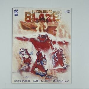 Suicide Squad Blaze Book 1 2022 Aaron Campbell DC Comics Harley Quinn King Shark